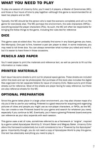 uncanny echo rpg first page